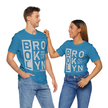 Brooklyn By Huggermugger T-Shirt, Typography T-Shirt, Huggermugger, Brooklyn T-Shirt