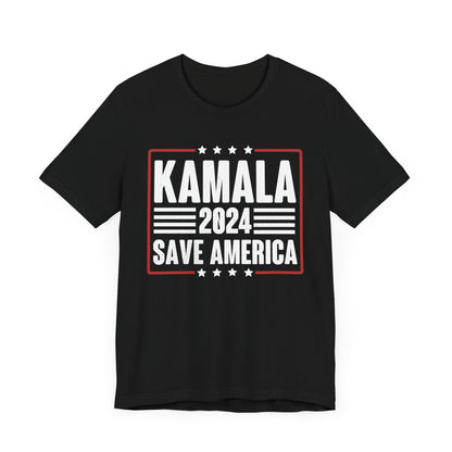 Kamala 2024 Save America T-Shirt, Politics, Vote, Election, Democrat