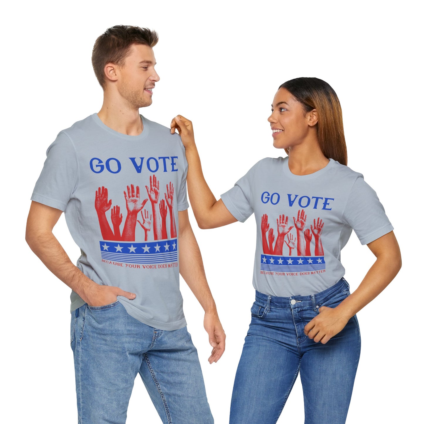 Go Vote T-Shirt, Politics, Vote, Election, Democrat