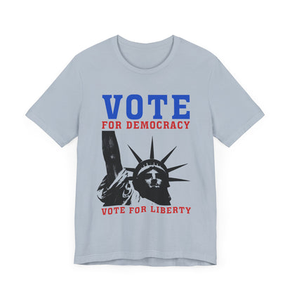 Vote For Democracy T-Shirt, Politics, Vote, Election, Democrat