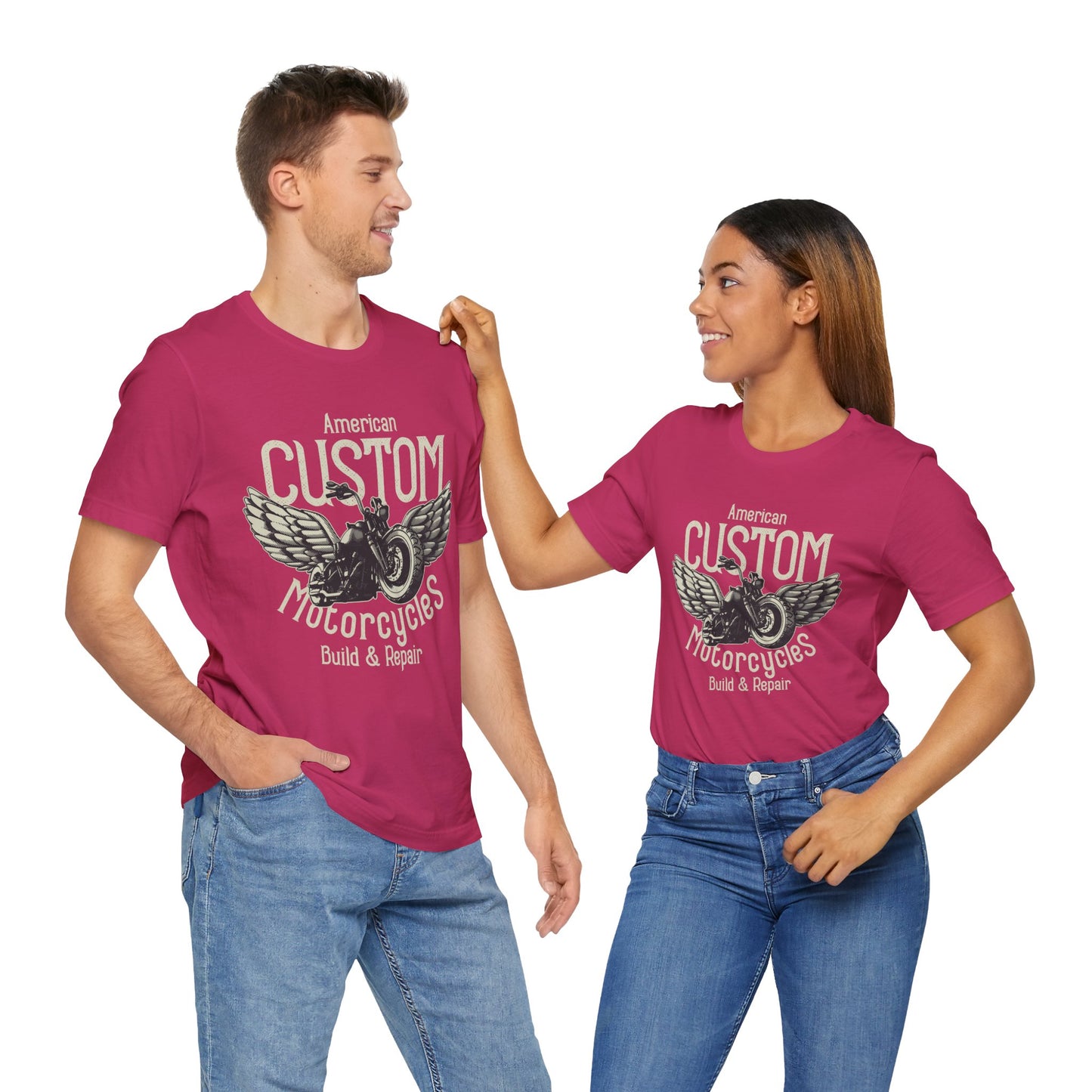 American Custom Motorcycles T-Shirt, Custom Bikes