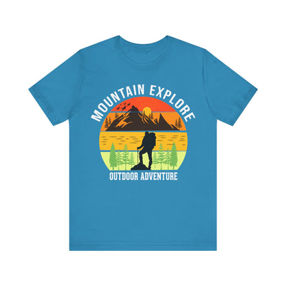 Mountain Explore T-Shirt, Adventure, Hiking T-Shirt