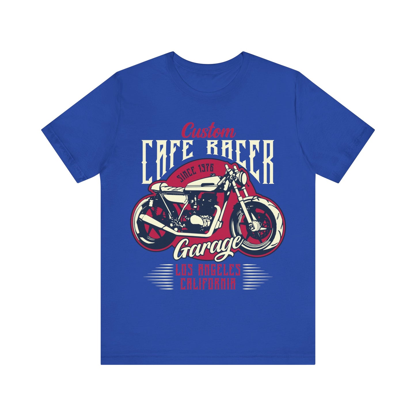 Custom Cafe Racer T-Shirt, Motorcycle, Custom Biker T-Shirt