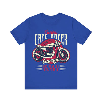 Custom Cafe Racer T-Shirt, Motorcycle, Custom Biker T-Shirt