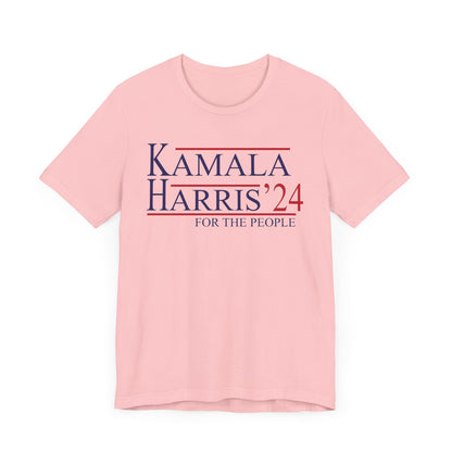 Kamala Harris '24 for The People T-Shirt, Politics, Vote, Election, Democrat