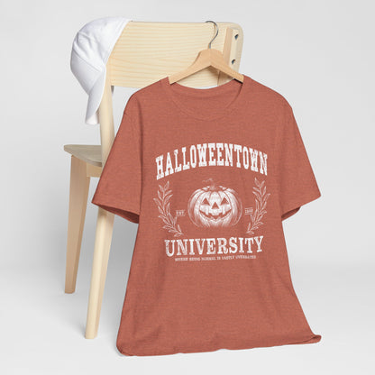 Halloween Town University T-Shirt, Halloween, Scary, Funny, Retro