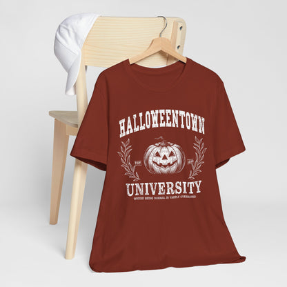 Halloween Town University T-Shirt, Halloween, Scary, Funny, Retro