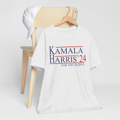 Kamala Harris '24 for The People T-Shirt, Politics, Vote, Election, Democrat