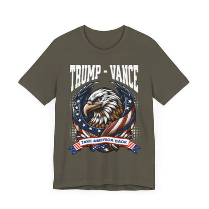 Trump, Vance Take America Back T-Shirt, Politics, Vote, Election, Republican