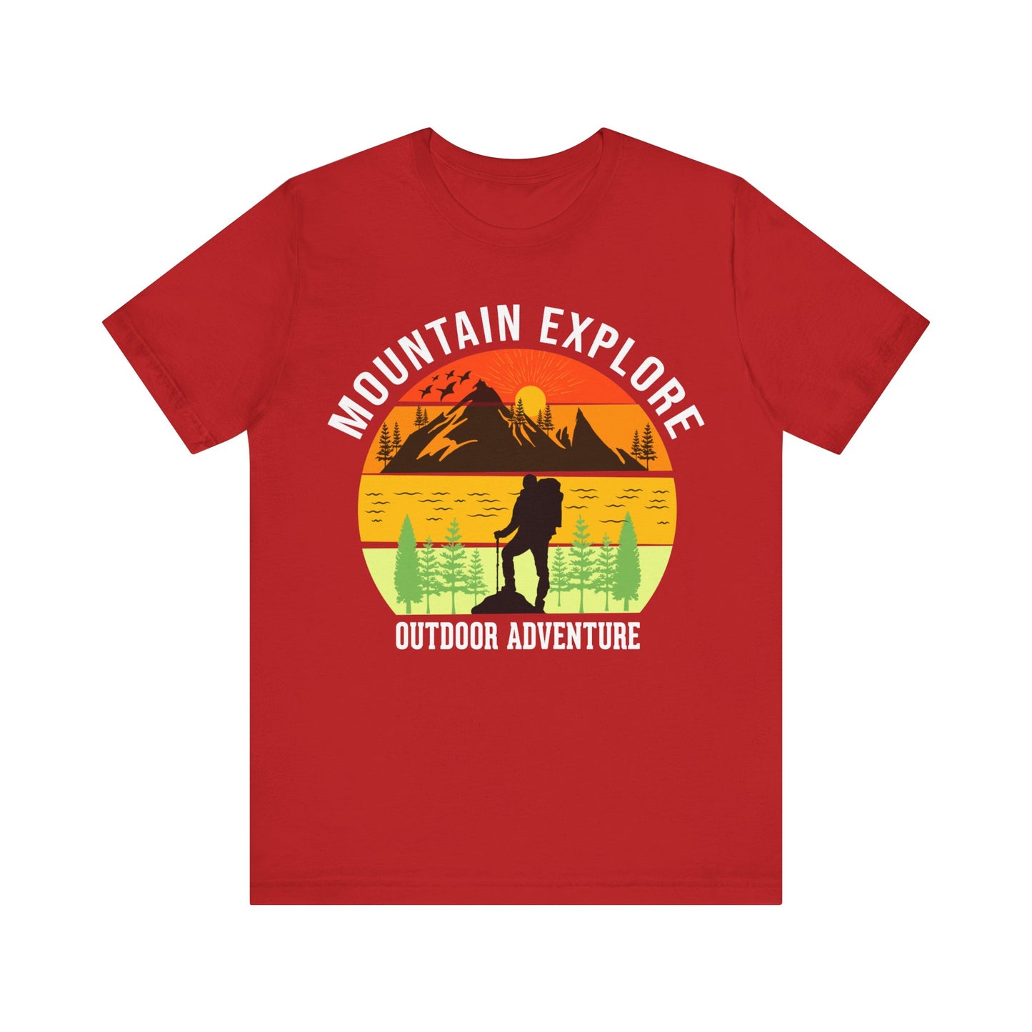 Mountain Explore T-Shirt, Adventure, Hiking T-Shirt