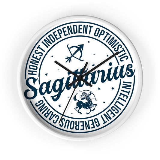 Zodiac Sagittarius Wall Clock