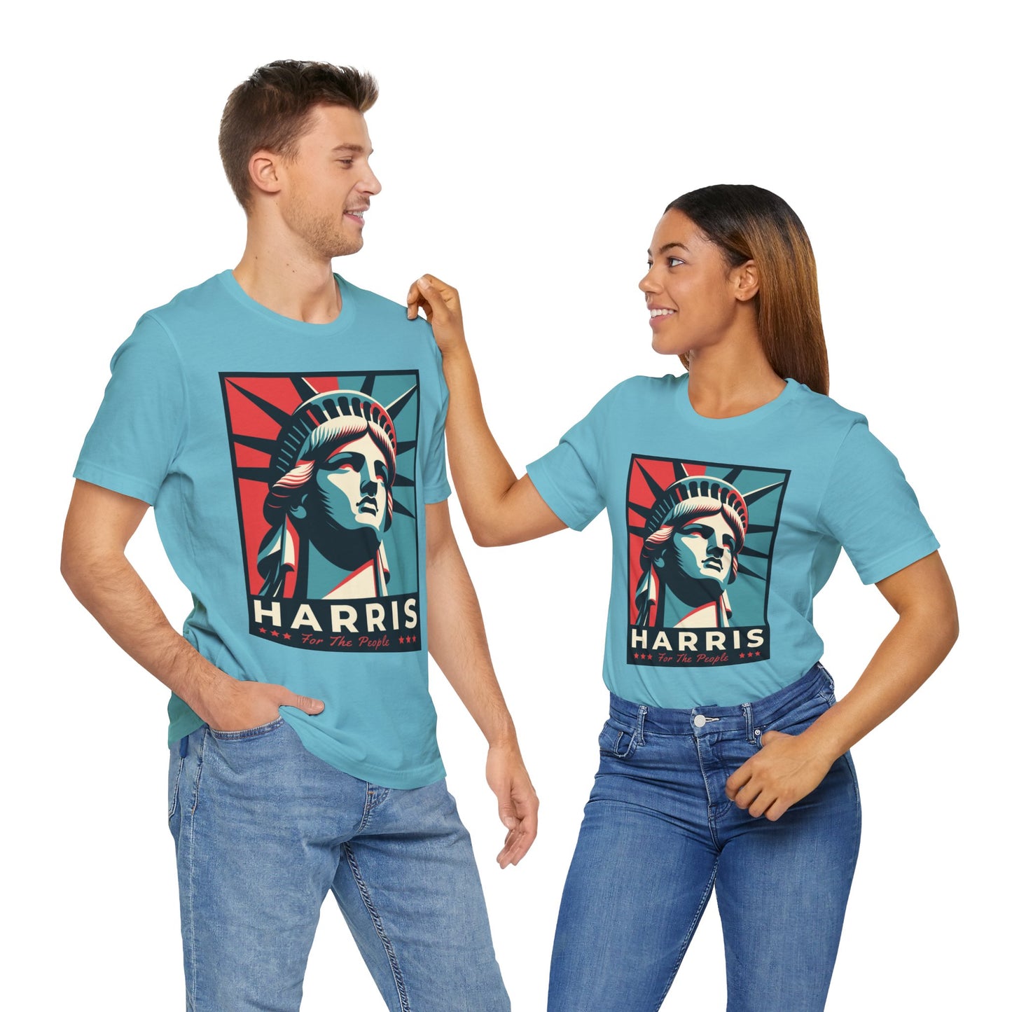 Harris For The People T-Shirt, Politics, Vote, Election, Democrat