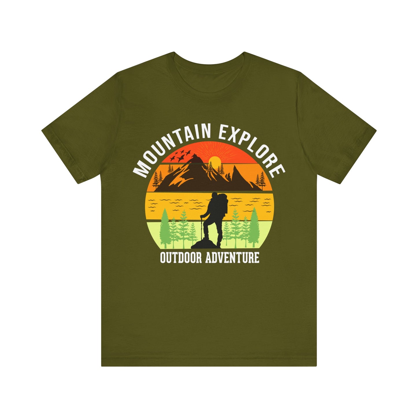 Mountain Explore T-Shirt, Adventure, Hiking T-Shirt