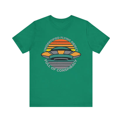 Unidentified Flying Object Full of Conspiracy T-Shirt