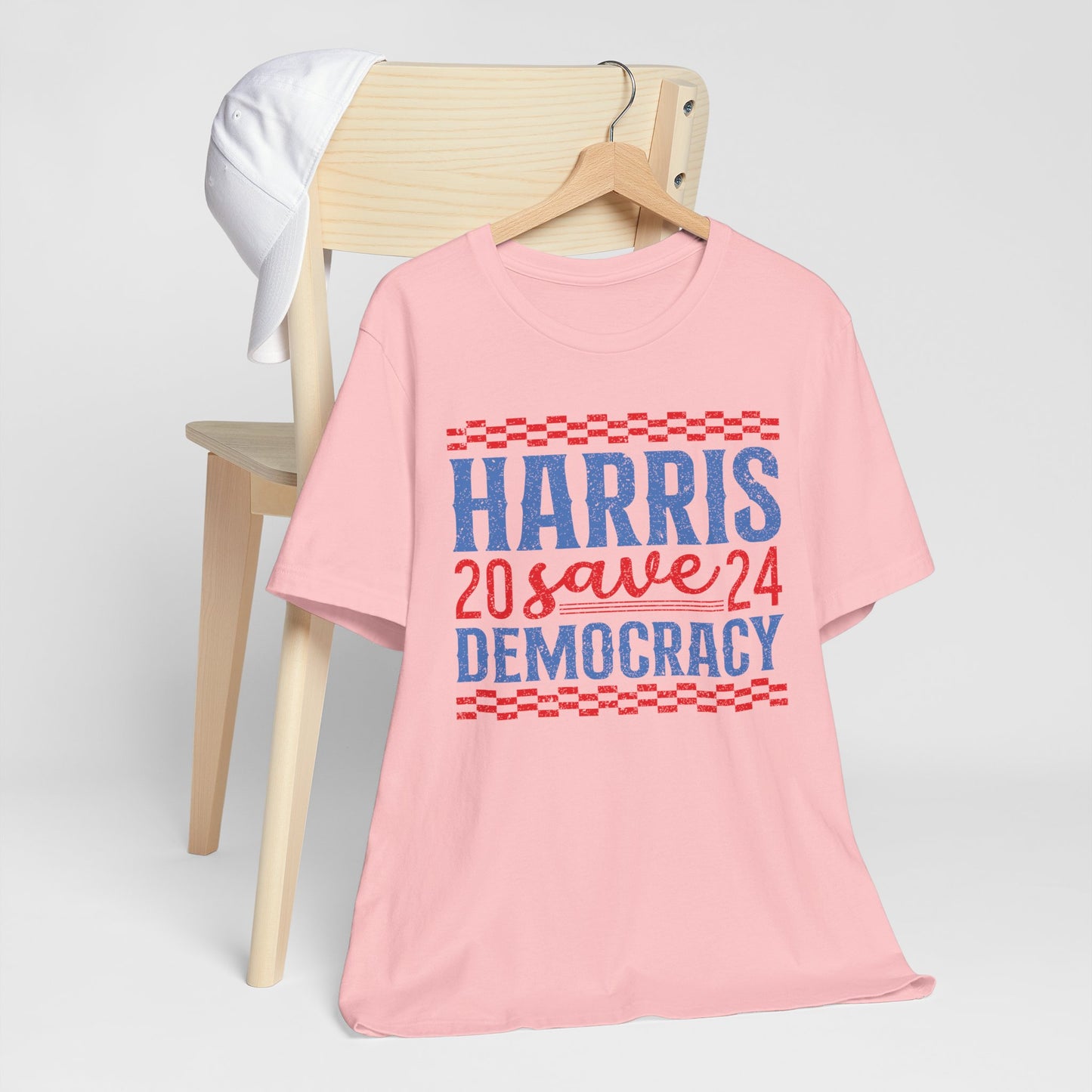 Harris 2024 Save Democracy T-Shirt, Politics, Vote, Election, Democrat