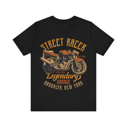 Street Racer Brooklyn New York T-Shirt, Motorcycle T-Shirt, Brooklyn MC, New York