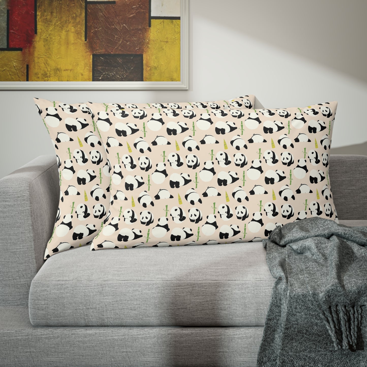 Baby Panda Pillow Sham