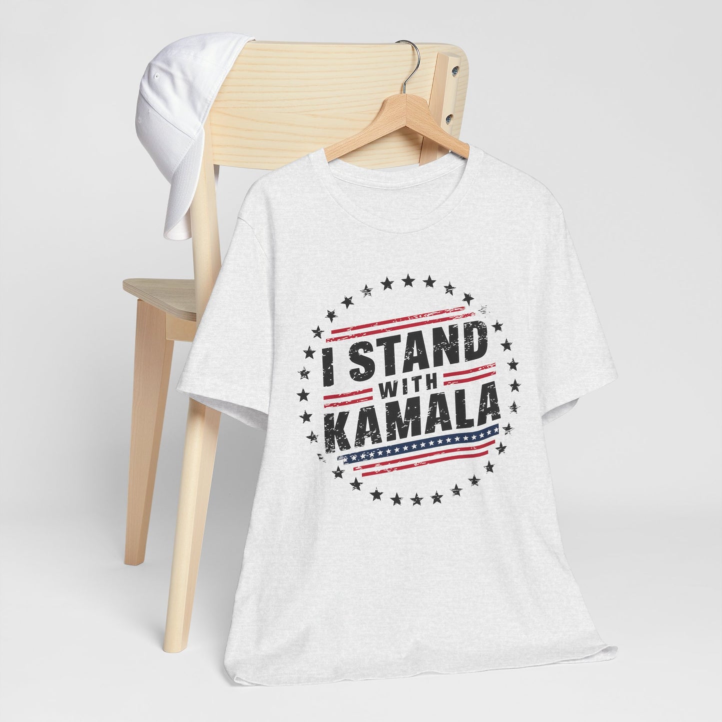 I Stand With Kamala T-Shirt, Politics, Vote, Election, Democrat