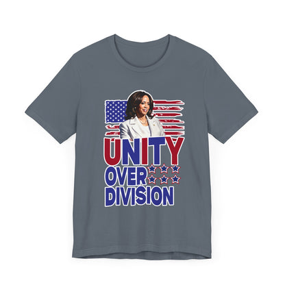 Kamala Harris Unity Over Division T-Shirt, Politics, Vote, Election, Democrat