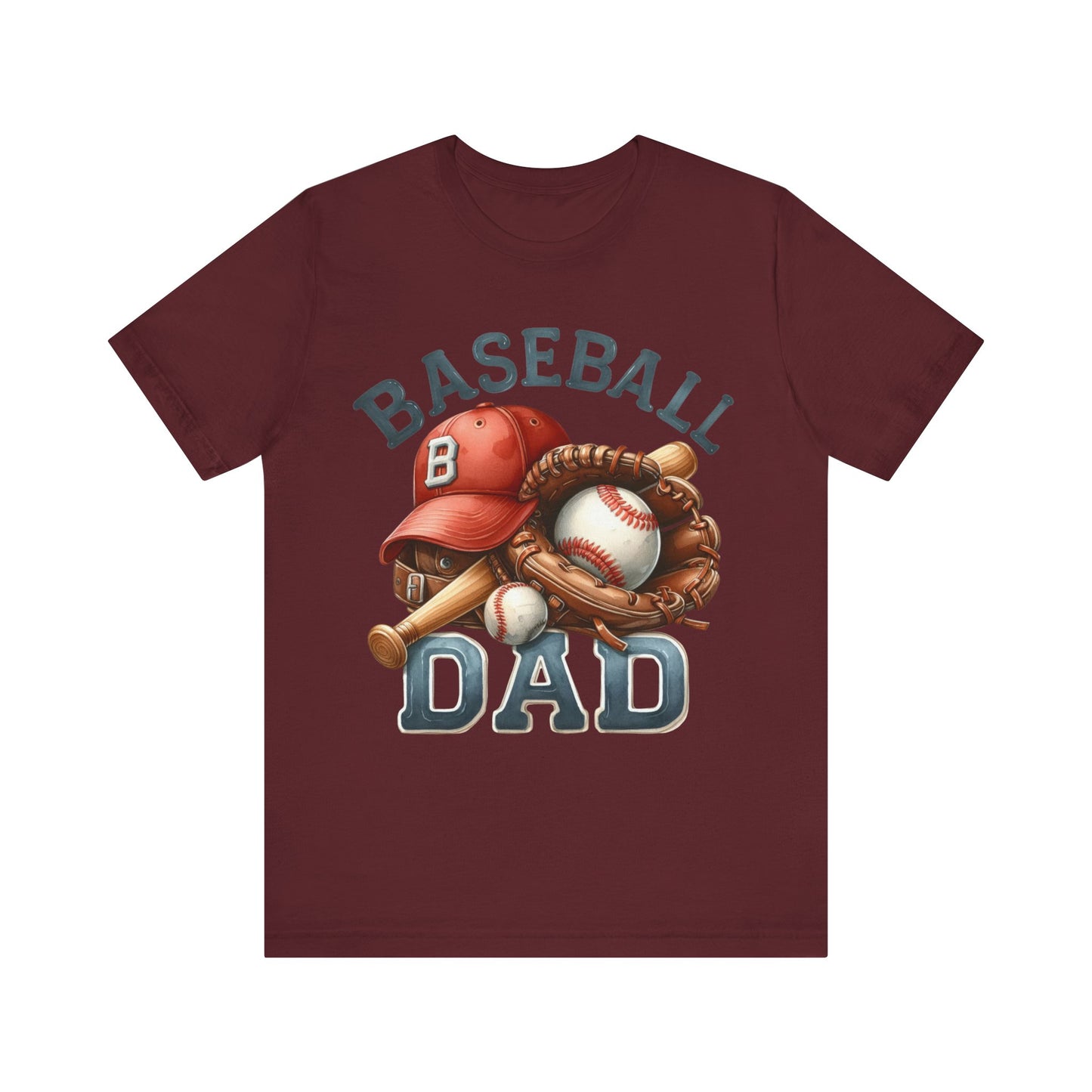 Baseball Dad T-Shirt, Dad , Baseball, Sport, Daddy T-Shirt