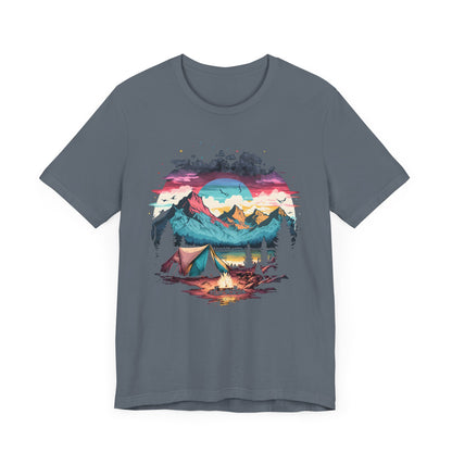 Camping T-Shirt, Adventure, Mountain T-Shirt