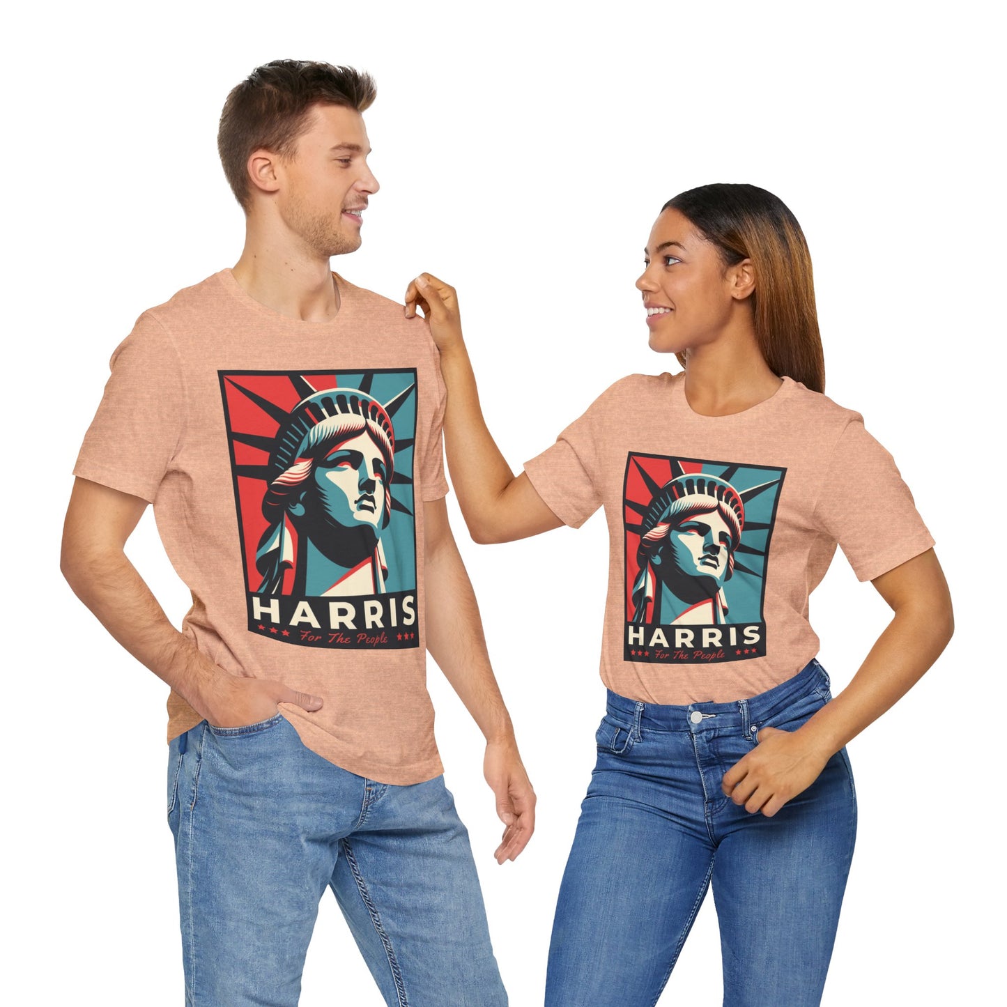 Harris For The People T-Shirt, Politics, Vote, Election, Democrat