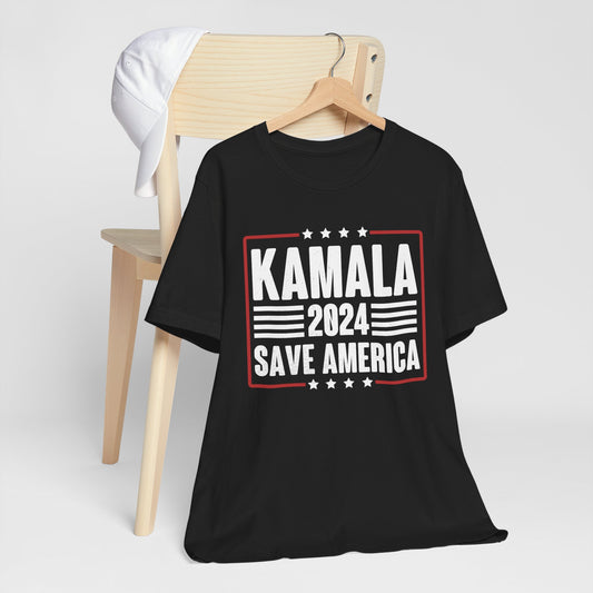 Kamala 2024 Save America T-Shirt, Politics, Vote, Election, Democrat