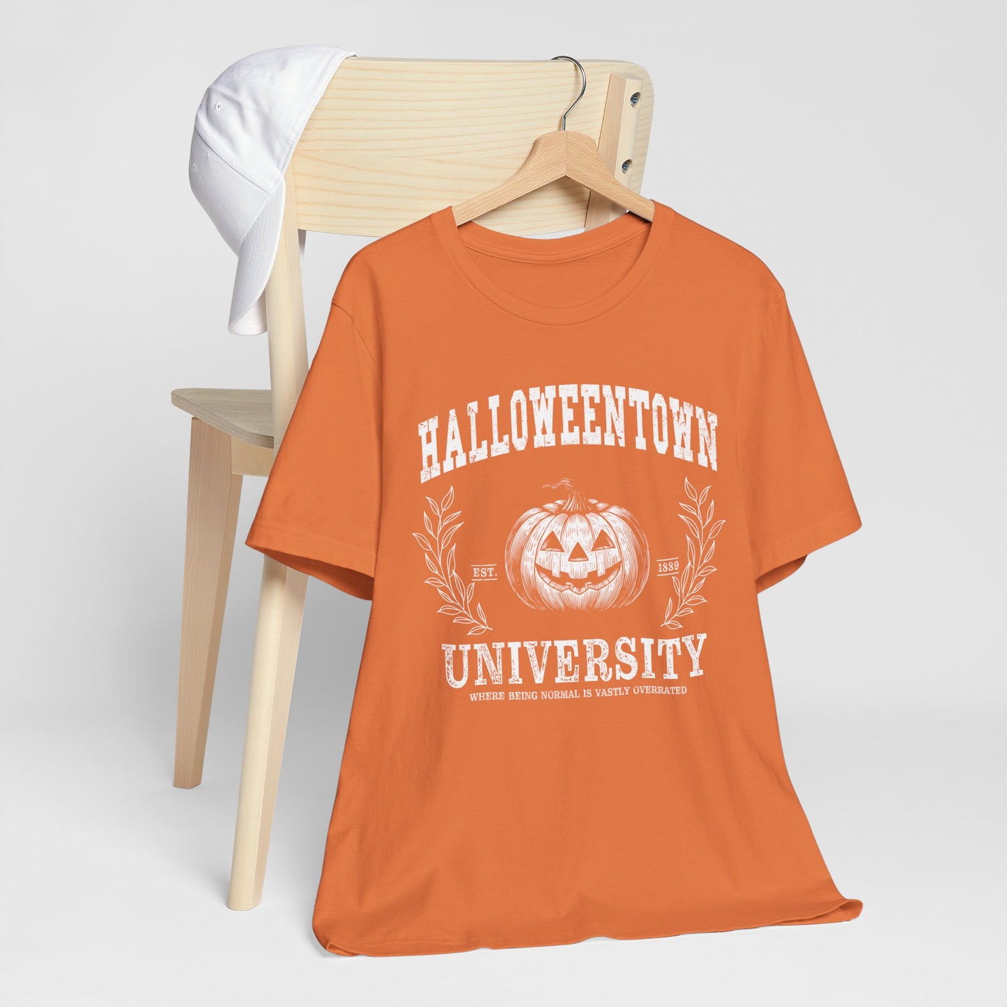 Halloween Town University T-Shirt, Halloween, Scary, Funny, Retro