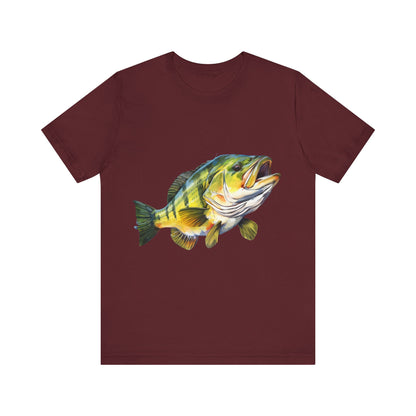 Big Bass T-Shirt, Fishing, Bass Design, Bass T-Shirt