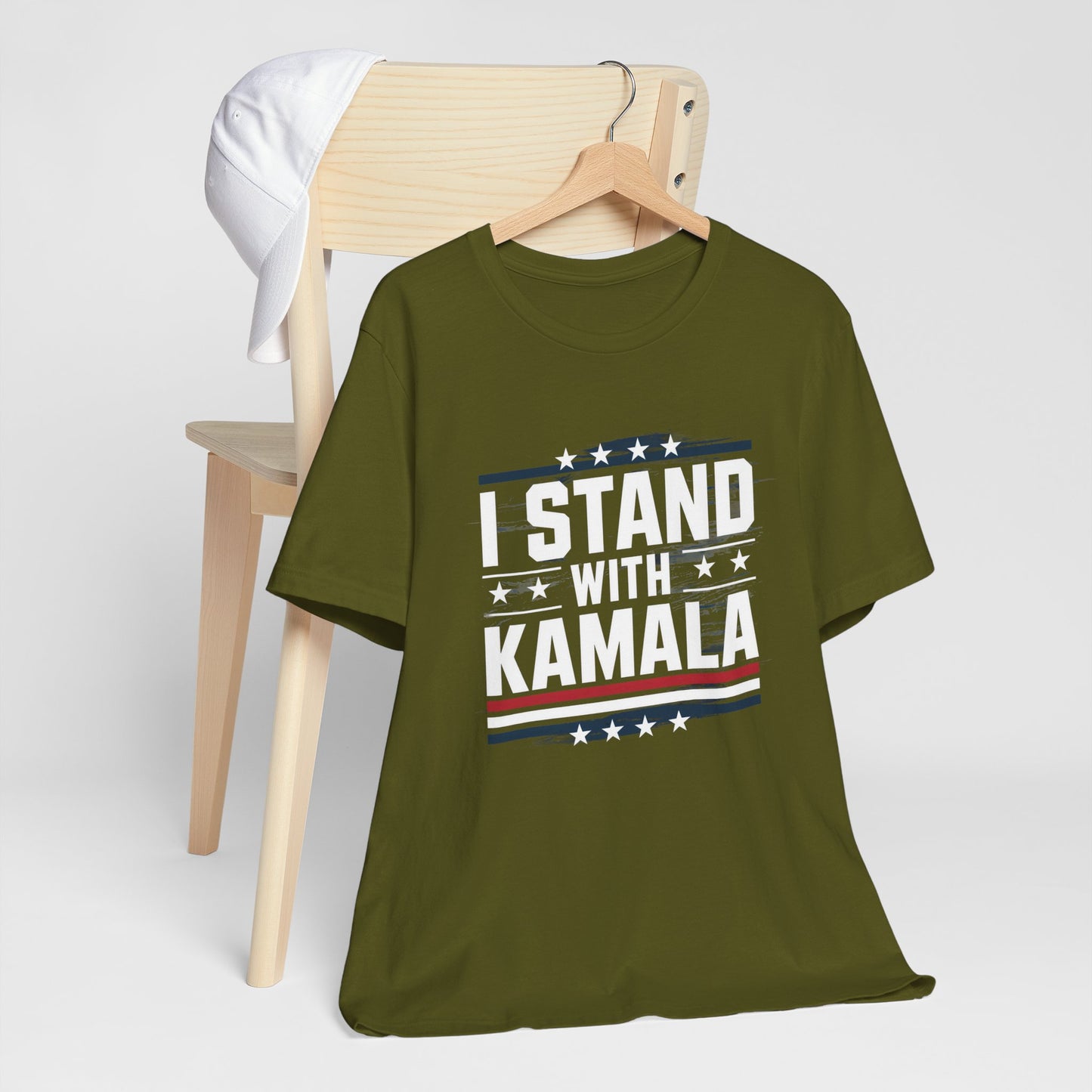 I Stand With Kamala T-Shirt, Politics, Vote, Election, Democrat