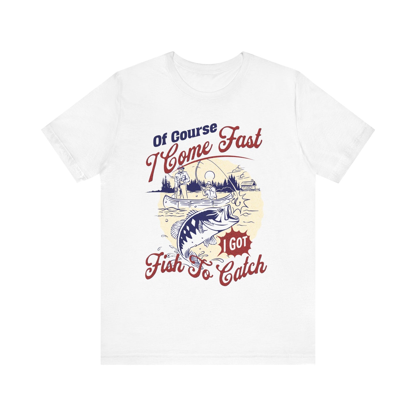 Fishing Of Course T-Shirt, Outdoors, Fishing T-Shirt, II