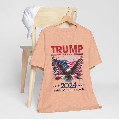 Trump 2024 Take America Back T-Shirt, Politics, Vote, Election, Republican