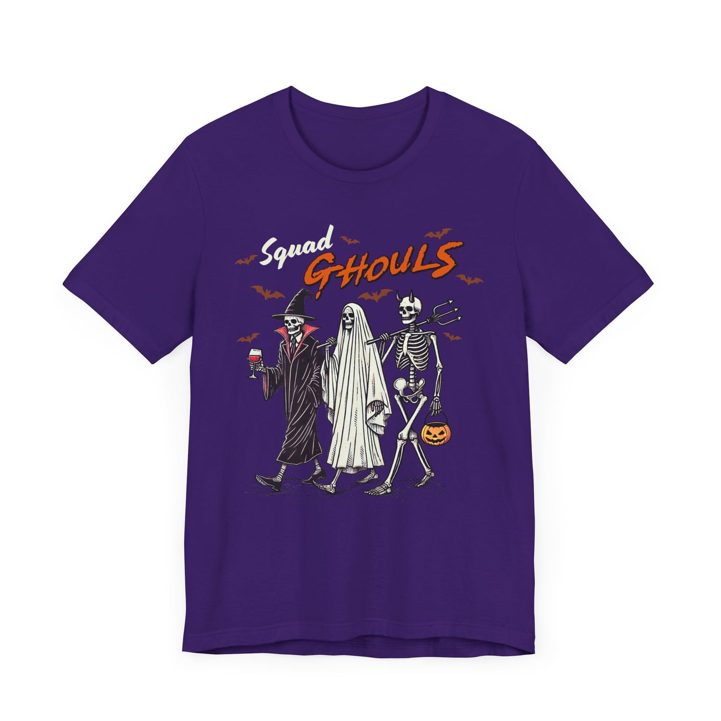 Squad Ghouls T-Shirt, Halloween, Scary, Funny, Retro, Ghost