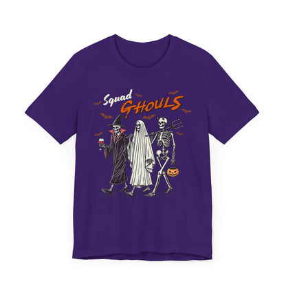 Squad Ghouls T-Shirt, Halloween, Scary, Funny, Retro, Ghost