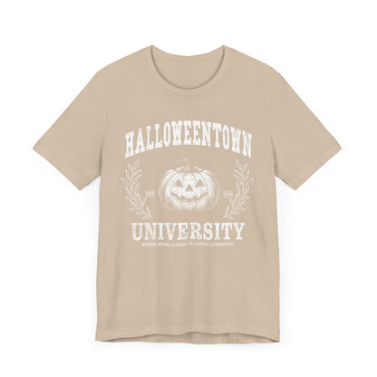 Halloween Town University T-Shirt, Halloween, Scary, Funny, Retro