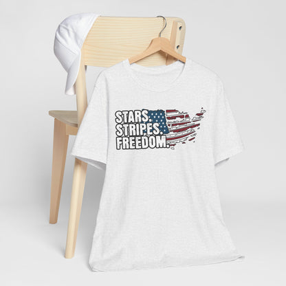 Stars, Stripes, Freedom T-Shirt, Politics, Vote, Election, Democrat