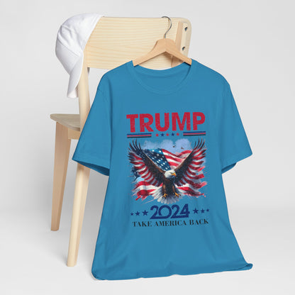 Trump 2024 Take America Back T-Shirt, Politics, Vote, Election, Republican