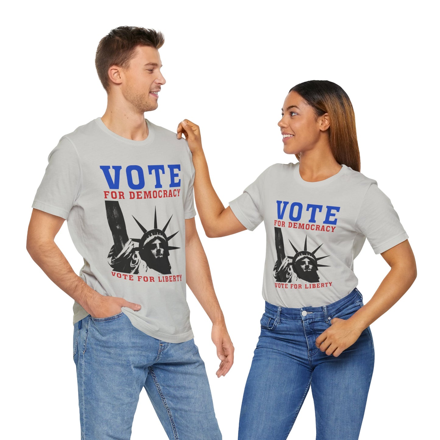 Vote For Democracy T-Shirt, Politics, Vote, Election, Democrat