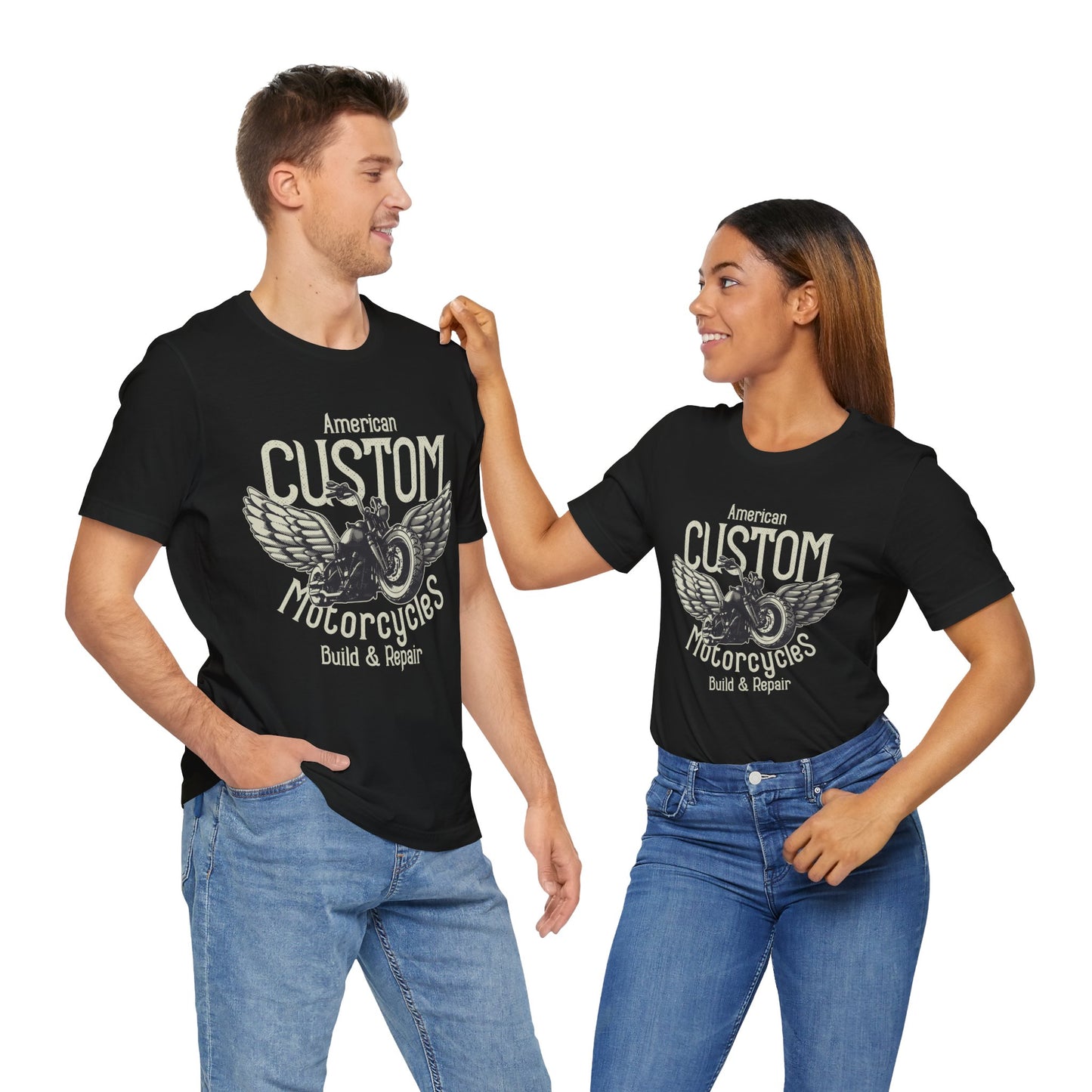 American Custom Motorcycles T-Shirt, Custom Bikes