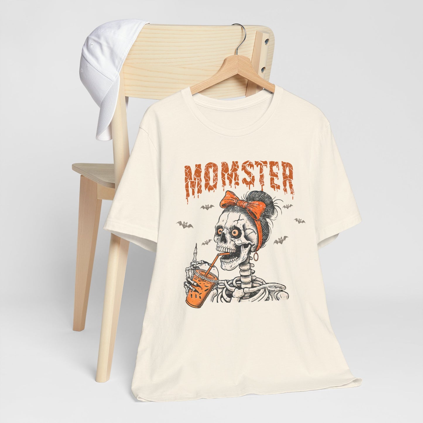 Momster T-Shirt, Halloween, Scary, Funny, Retro