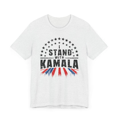 I Stand With Kamala T-Shirt, Politics, Vote, Election, Democrat