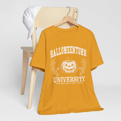 Halloween Town University T-Shirt, Halloween, Scary, Funny, Retro