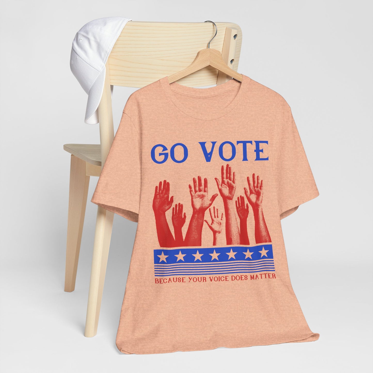 Go Vote T-Shirt, Politics, Vote, Election, Democrat