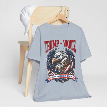 Trump, Vance Take America Back T-Shirt, Politics, Vote, Election, Republican