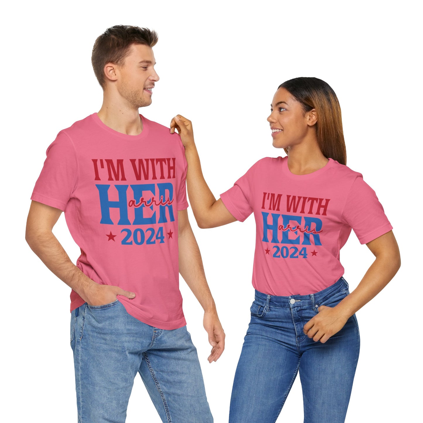 I'm With Her Harris 2024 T-Shirt, Politics, Vote, Election, Democrat