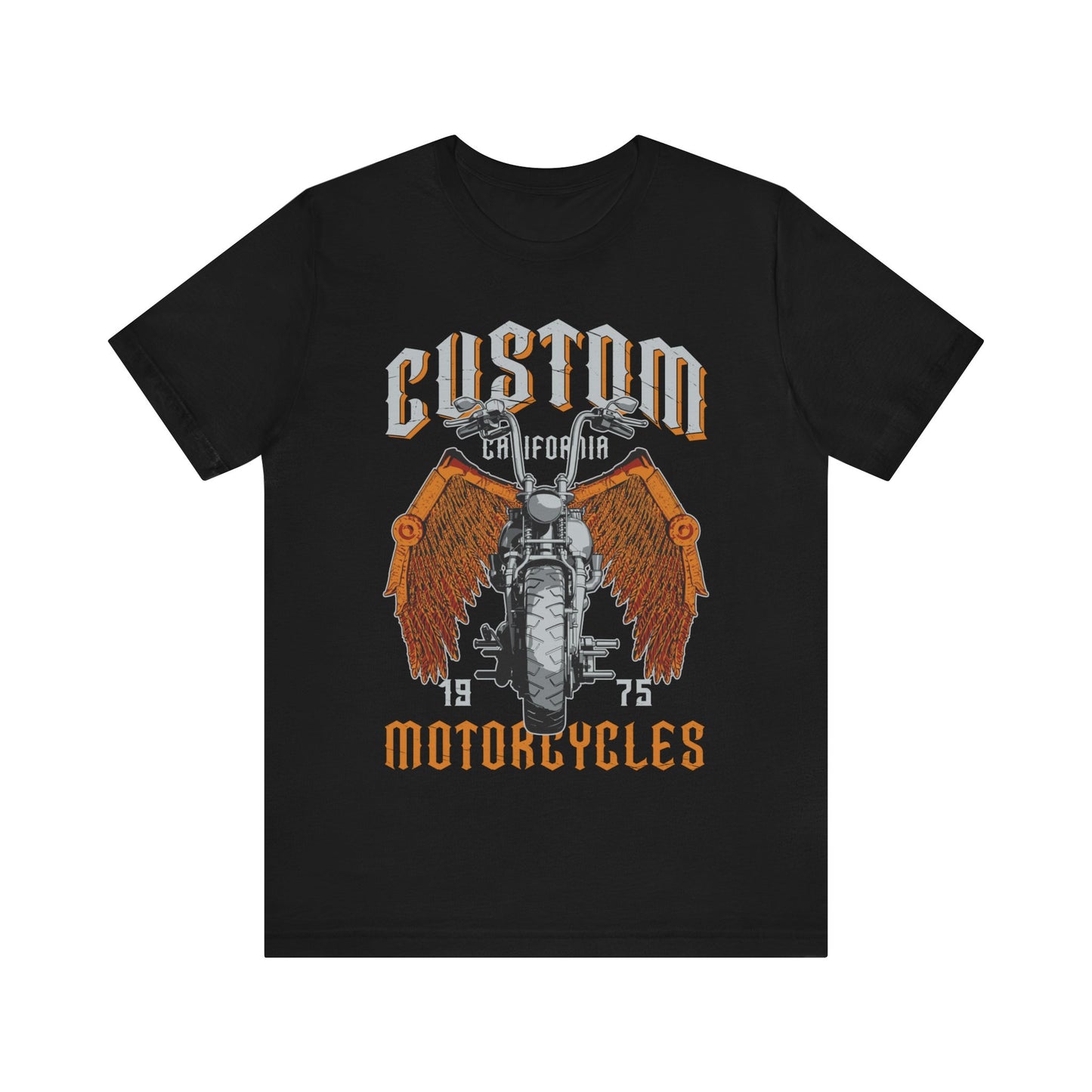 California Custom Motorcycles T-Shirt, California, Motorcycle, Bikers T-Shirt