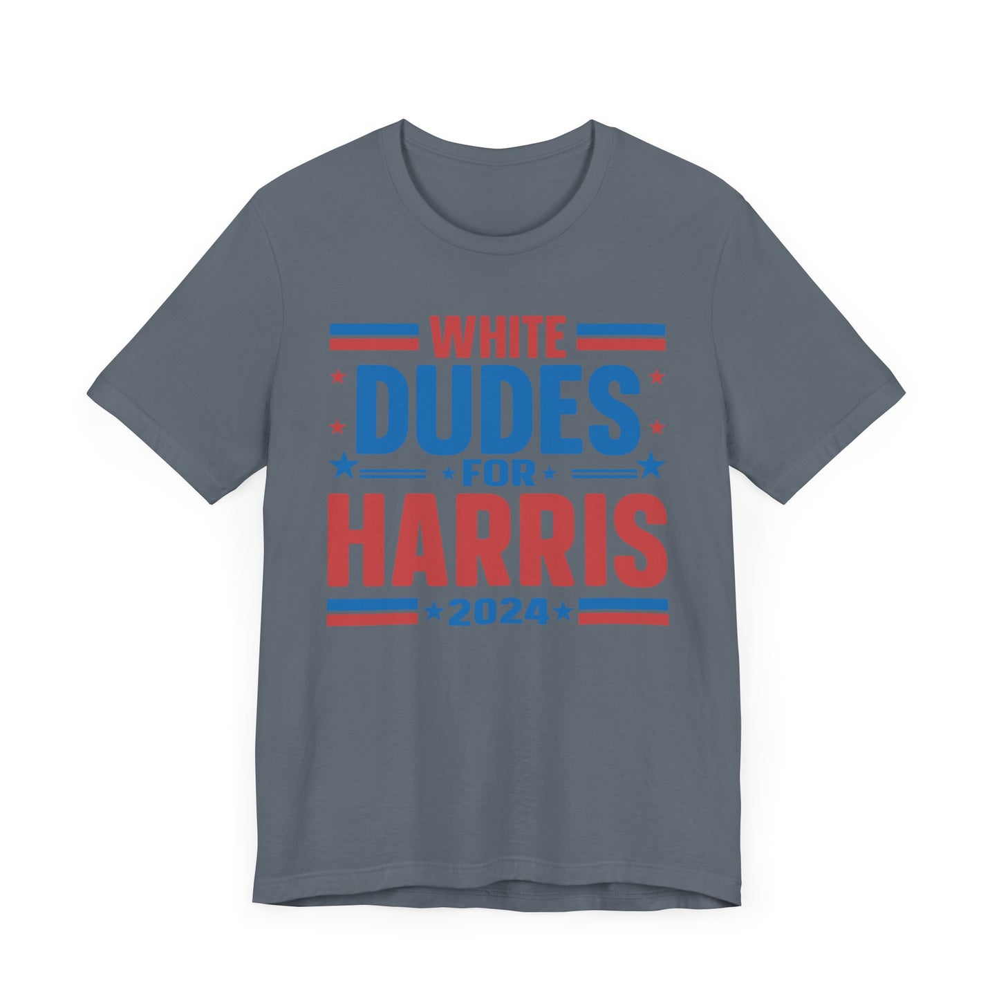 White Dudes For Harris 2024 T-Shirt, Politics, Vote, Election, Democrat