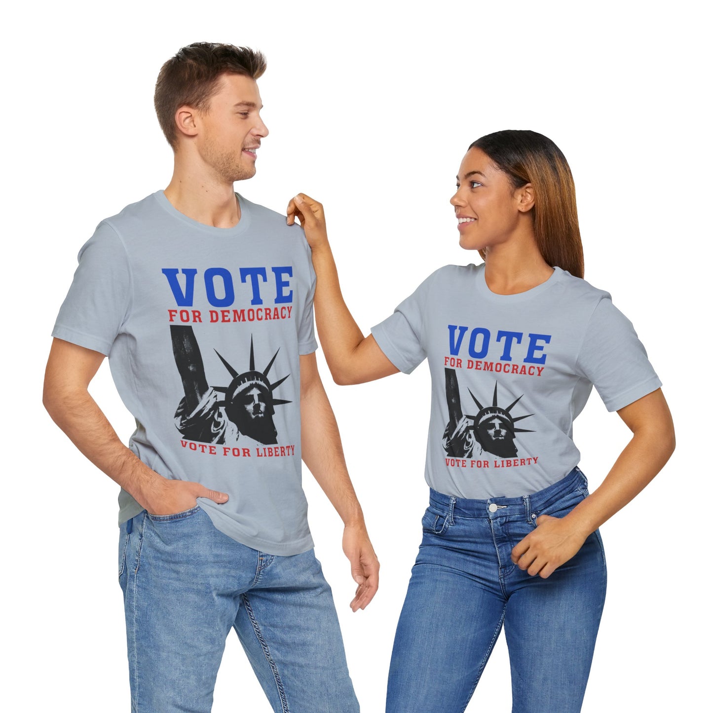 Vote For Democracy T-Shirt, Politics, Vote, Election, Democrat