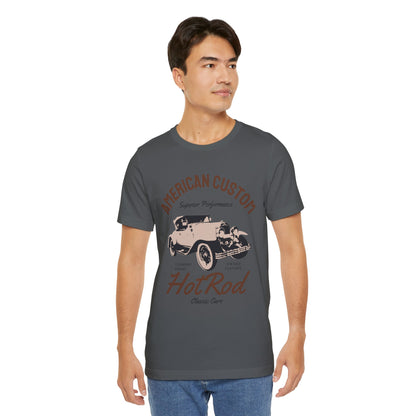 American Custom Hotrod T-Shirt, Hotrod T-Shirt, Custom Hotrod, American T-Shirt