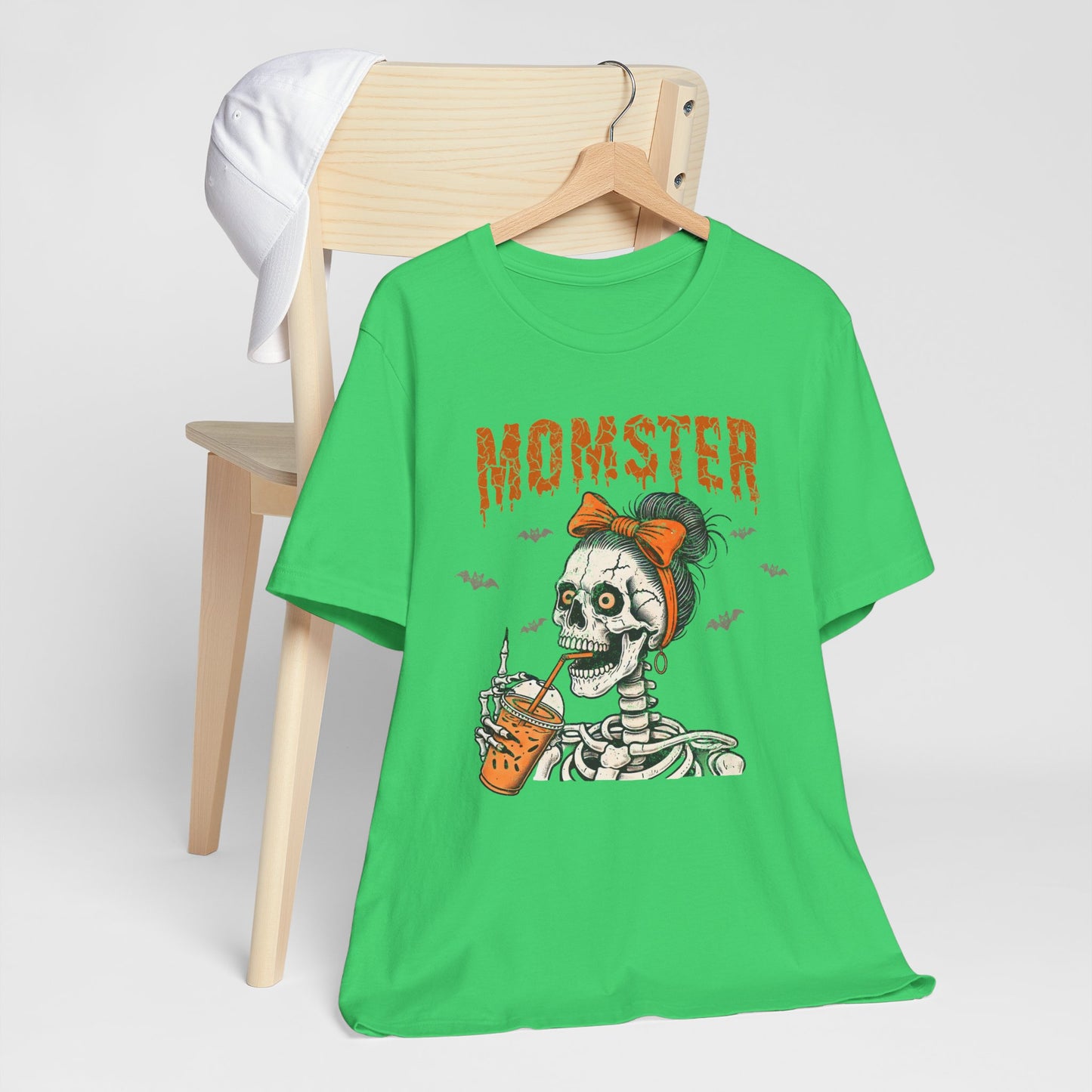 Momster T-Shirt, Halloween, Scary, Funny, Retro